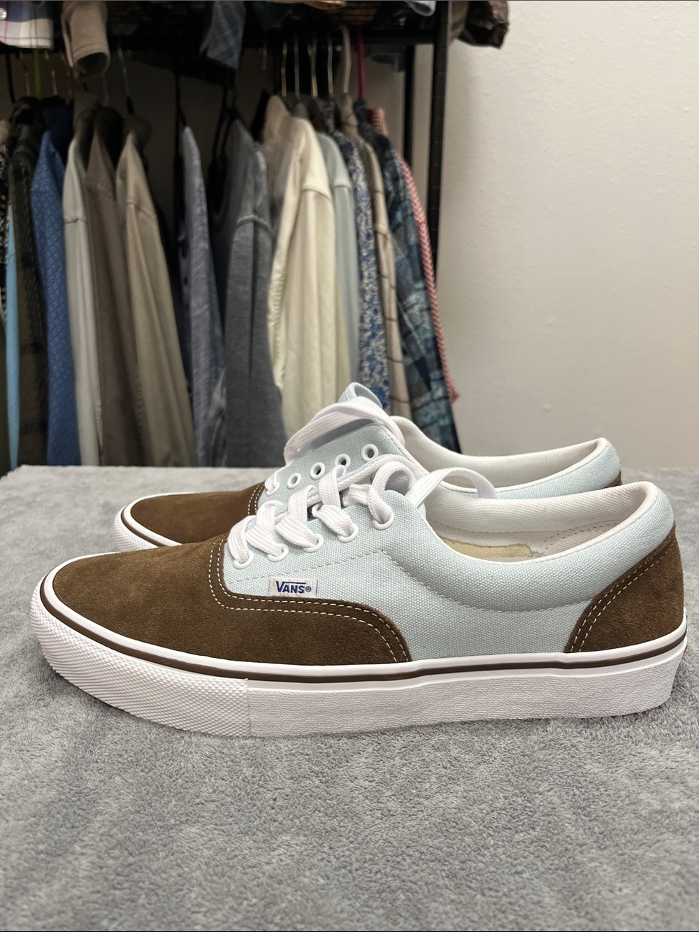 Vans Skate Era-Brown/Light Blue